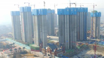 百酈灣項目一期一、三標段15層以下主體順利通過驗收