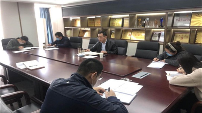 黨群工作部傳達(dá)學(xué)習(xí)公司一屆二次職代會(huì)、 經(jīng)營工作會(huì)會(huì)議精神